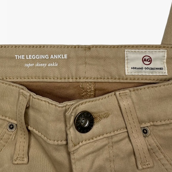 AG Adriano Goldschmied The Legging Ankle Sateen Jeans - 25 Regular - Picture 13 of 16
